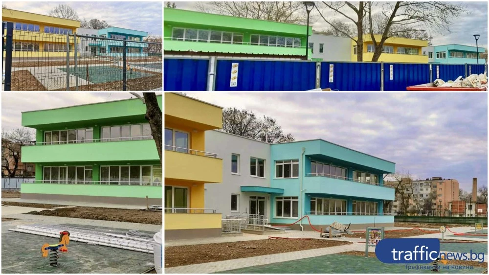 Най-новата детска градина в Кючука - готова до края на януари, приема 150 деца