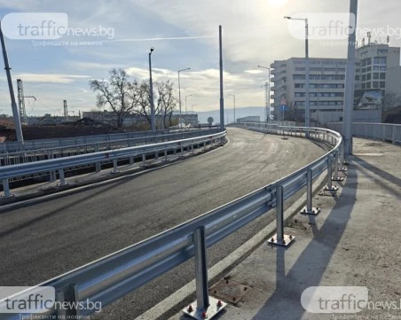 Обработиха със сол всички мостове и надлези в Пловдив