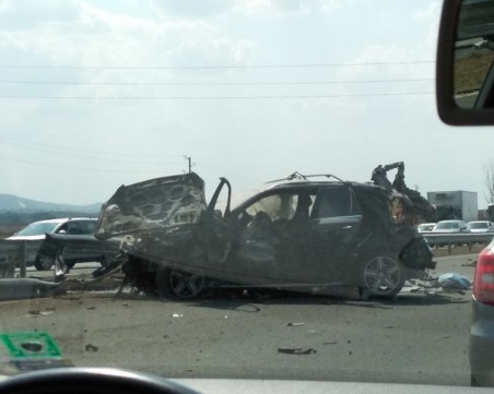 ПТП затруднява движението по АМ 