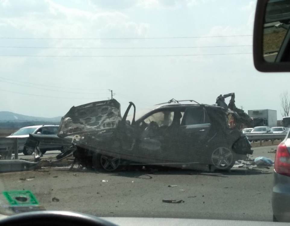 ПТП затруднява движението по АМ 