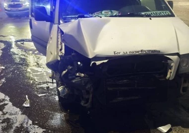 Катастрофа с пострадала жена е станала на бул Освобождение в
