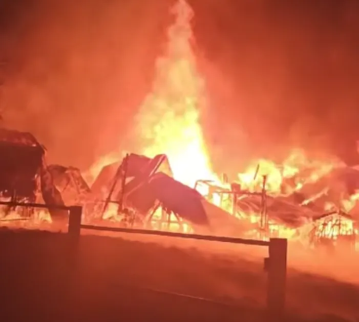 Изгорелият комплекс „Фанагория