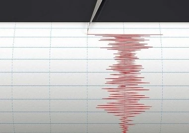 Земетресение с магнитуд 2 4 по скалата на Рихтер е