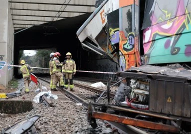 Нов инцидент с влак в Испания Машината се е блъснала