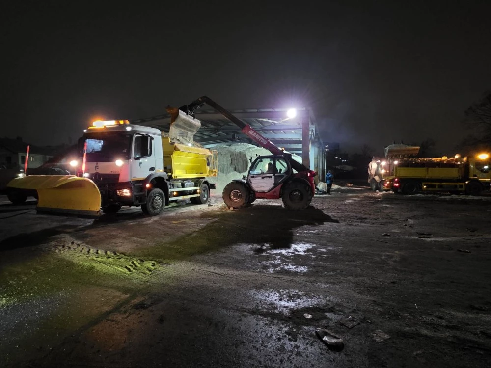 Пътната мрежа в Пловдив е почистена и обработена след снеговалежа