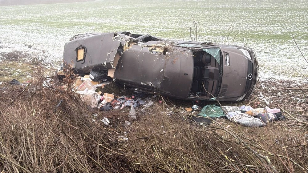 Два буса с украинска регистрация катастрофираха край Мъглиж, четирима в болница