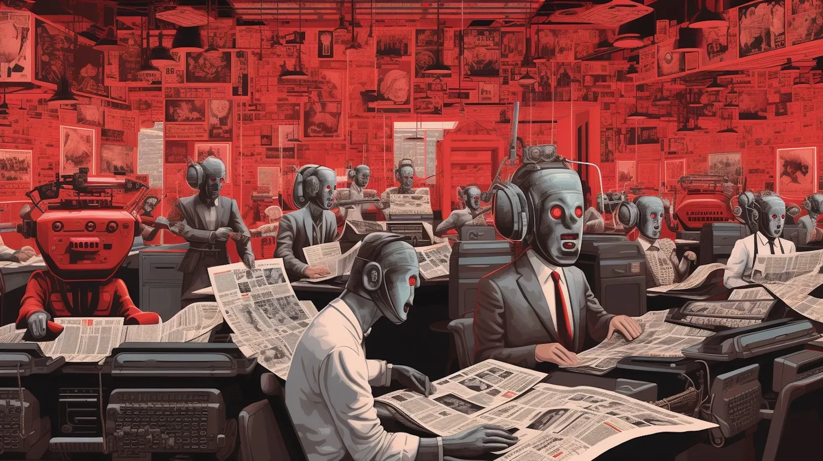 Изкуственият интелект вече е част от новинарския процес но доверието