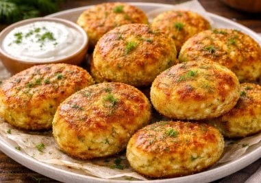 Хрупкави отвън и меки отвътре пържените картофени кюфтета с копър