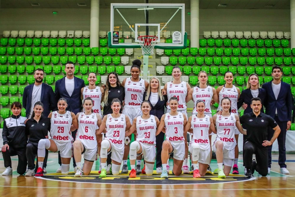 Женският национален отбор по баскетбол ще играе в Пловдив