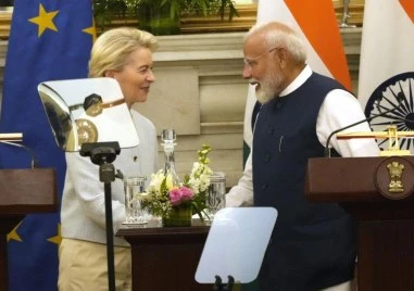 Европейският съюз и Индия постигнаха търговско споразумение заявиха днес председателката на