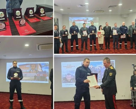 Героите в униформа: Пловдив отличи най-добрите пожарникари за 2025 година