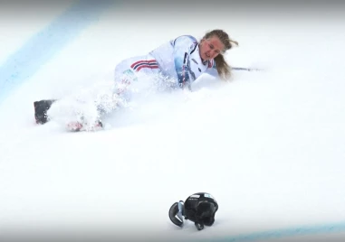 Линдзи Вон падна в Кран-Монтана, откараха я с хеликоптер в болница