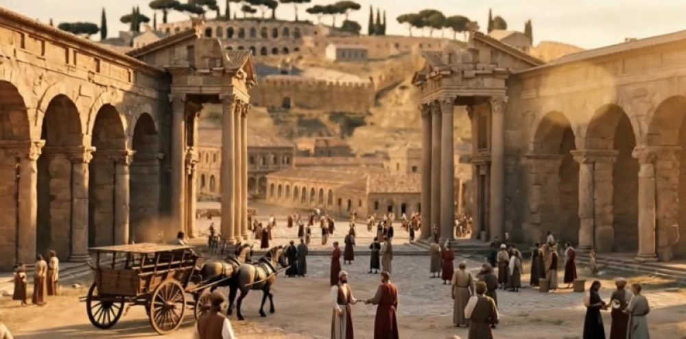 Видео, създадено с изкуствен интелект, пресъздава хилядолетната история на Пловдив