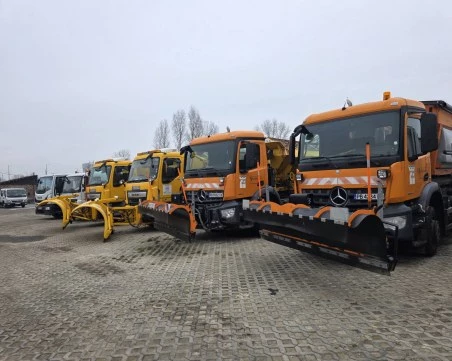 Общинските предприятия в Пловдив са в готовност за зимно почистване