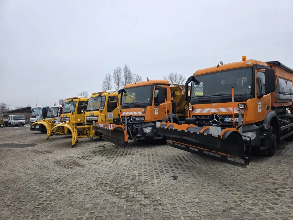 Общинските предприятия в Пловдив са в готовност за зимно почистване