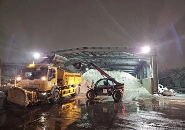 Над 1000 служители и техника на „Чистота и „Градини и паркове почистват Пловдив от снега