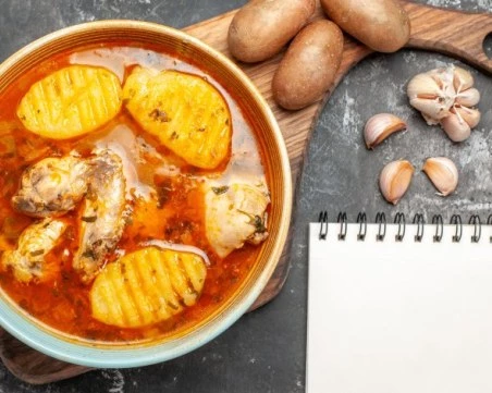 Рецепта за пилешка яхния със зеленчуци