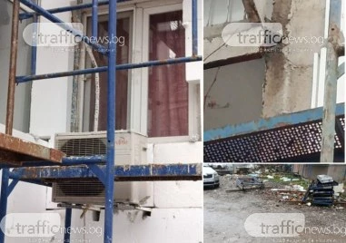Скандали по време на саниране на блок в Тракия, строителите: Няма да оставим нещата така