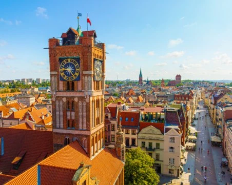 Градът в Полша, който Втората световна война почти не докосва