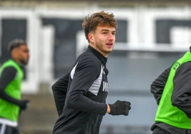 Най новото попълнение на Локомотив Миха Търдан проведе първа тренировка