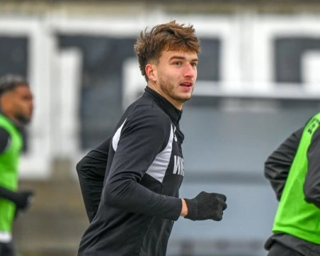 Най-новото попълнение на Локо с първа тренировка