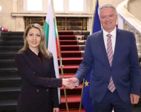 Рая Назарян се срещна с генералния секретар на ОИСР Матиас Корман