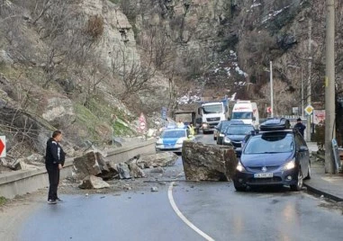 В ОДМВР – Пазарджик е получен сигнал за паднала скална