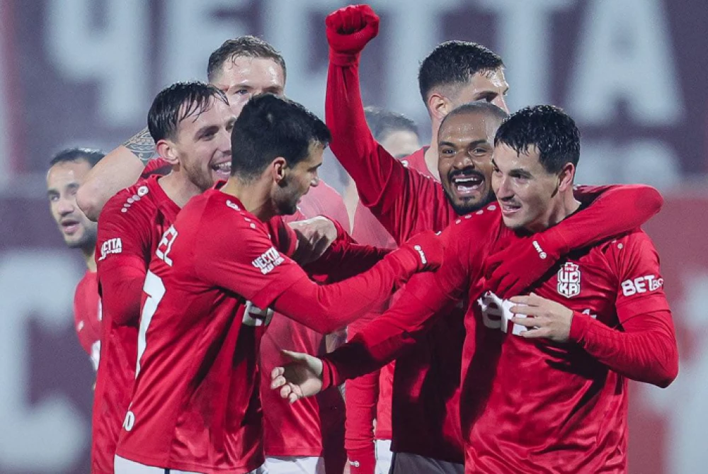 В откриващия мач за втория полусезон в елита ЦСКА 1948 победи Монтана