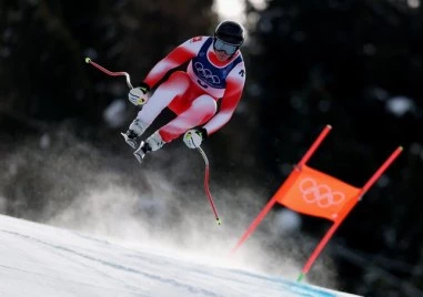 Швейцарец спечели спускането в първото голямо състезание на Зимната Олимпиада