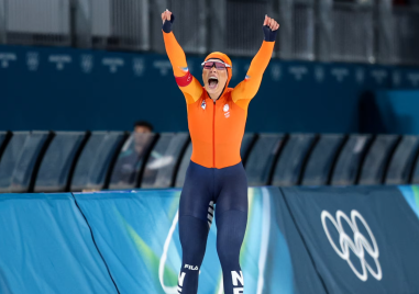 Гаджето на Джейк Пол стана олимпийска шампионка на бързо пързаляне с кънки