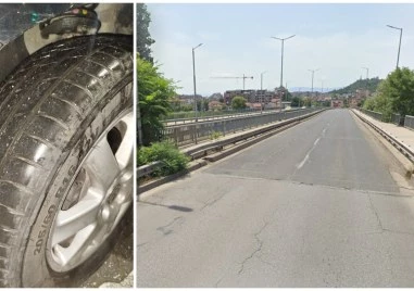 Автомобилът на пловдивчанин стана поредната жертва на лошата пътна инфраструктура
