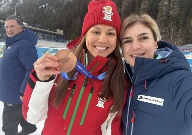 Легендата на българския биатлон Екатерина Дафовска беше изключително щастлива след