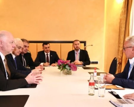 Росен Желязков и директорът на 