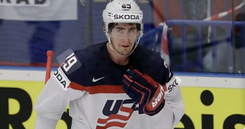 Брок Нелсън стана петият член на семейството си, който играе хокей на лед на Олимпийски игри