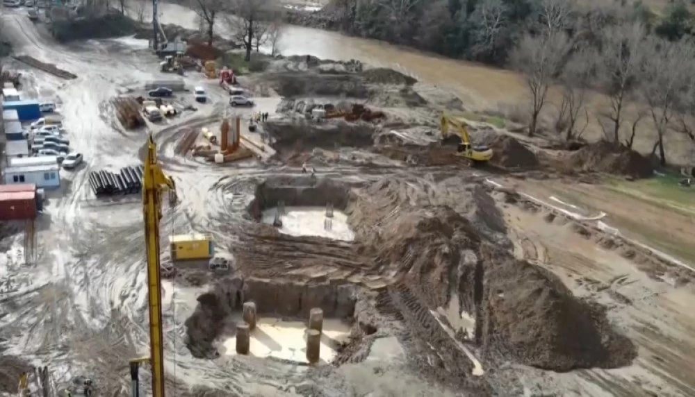 До две години се очаква да бъде готов обходният път на Кресна