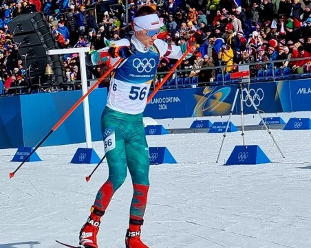 Биатлонистът Константин Василев 57-ми в пресладването на Олимпиадата