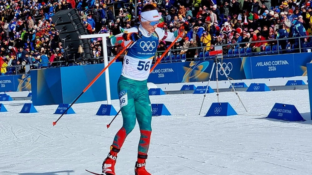 Биатлонистът Константин Василев 57-ми в пресладването на Олимпиадата