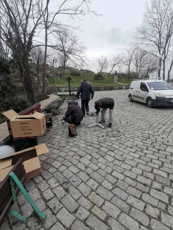 Данов хълм заблестя с ново осветление навръх 14 февруари