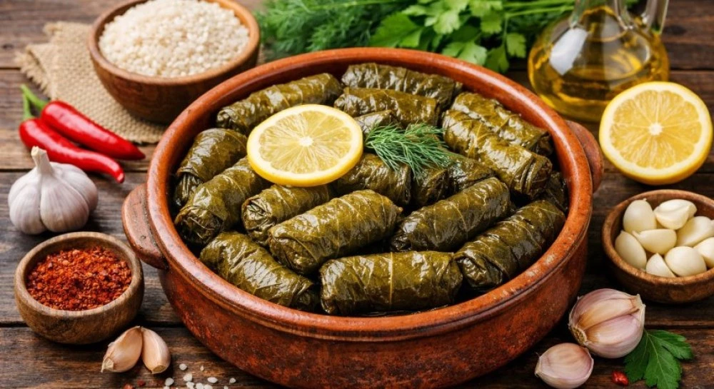 Как да си направим лозови сармички с ориз