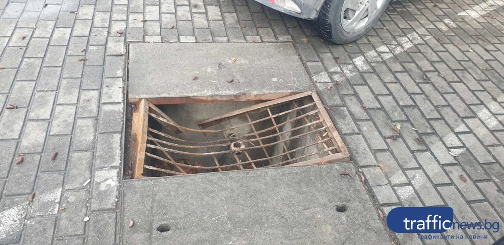 След публикация в TrafficNews: Сменят капака на опасната шахта на бул. „Руски”