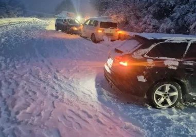 Закъсали коли в Монтанско заради обилен снеговалеж, 31 машини почистват