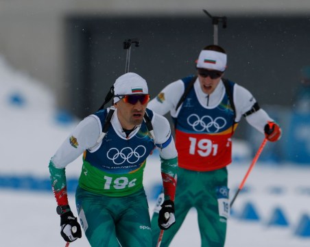 Мъжката щафета на България в биатлона с 12-то място на Олимпиада