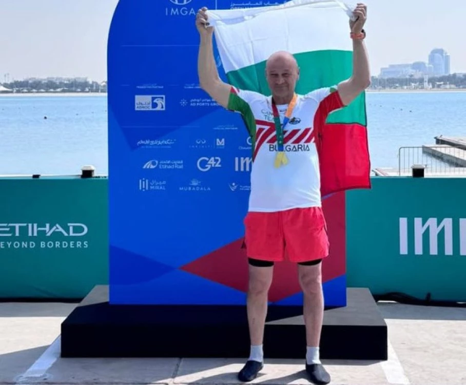 Пловдивчанин с три златни медала от Олимпиадата за ветерани