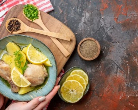 Рецепта за пиле с лимон