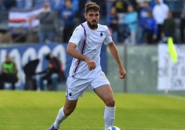 Защитникът на Сампдория Стипе Вуликич който е спряган за трансфер