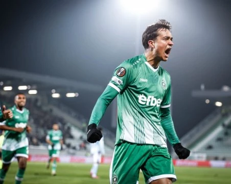 Футболист на Лудогорец още води в голмайсторската листа на Лига Европа