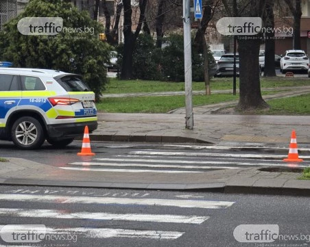 Блъснаха жена на пешеходна пътека в Пловдив