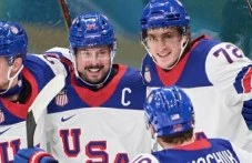 Със зрелище и голяма драма с продължения САЩ грабна златото в хокея