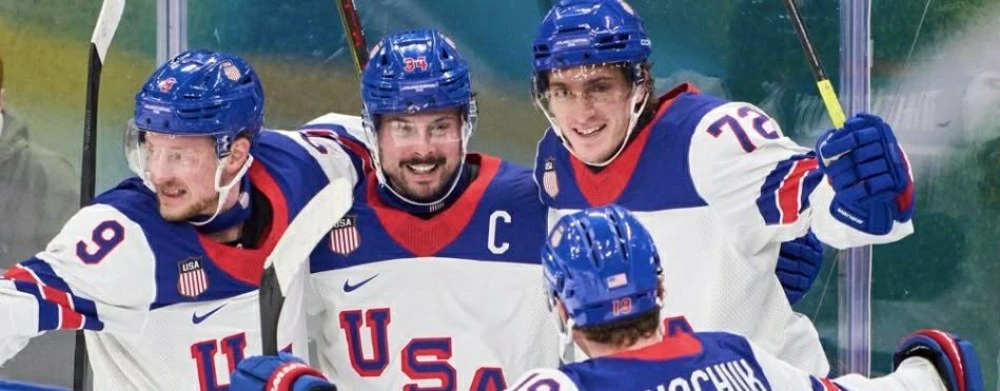 Със зрелище и голяма драма с продължения САЩ грабна златото в хокея