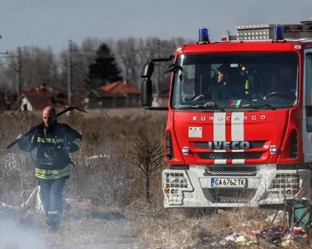 Мъж загина в пожар заради незагасена цигара в Хасковско